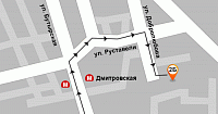 Схема проезда в АрендаАвто-лпв